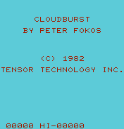 Cloudburst